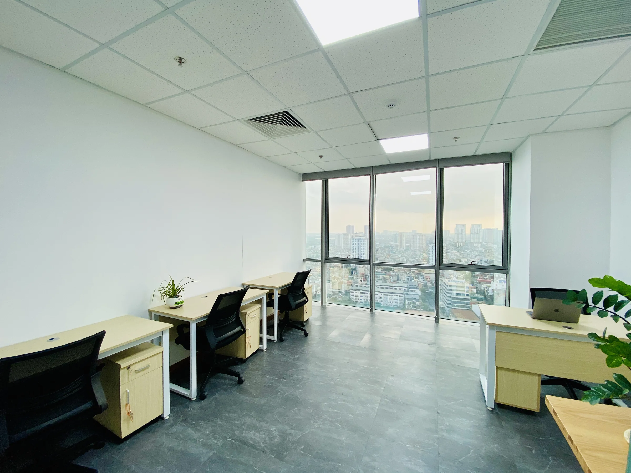 Không gian văn phòng tại Vinaconex Diamond Tower