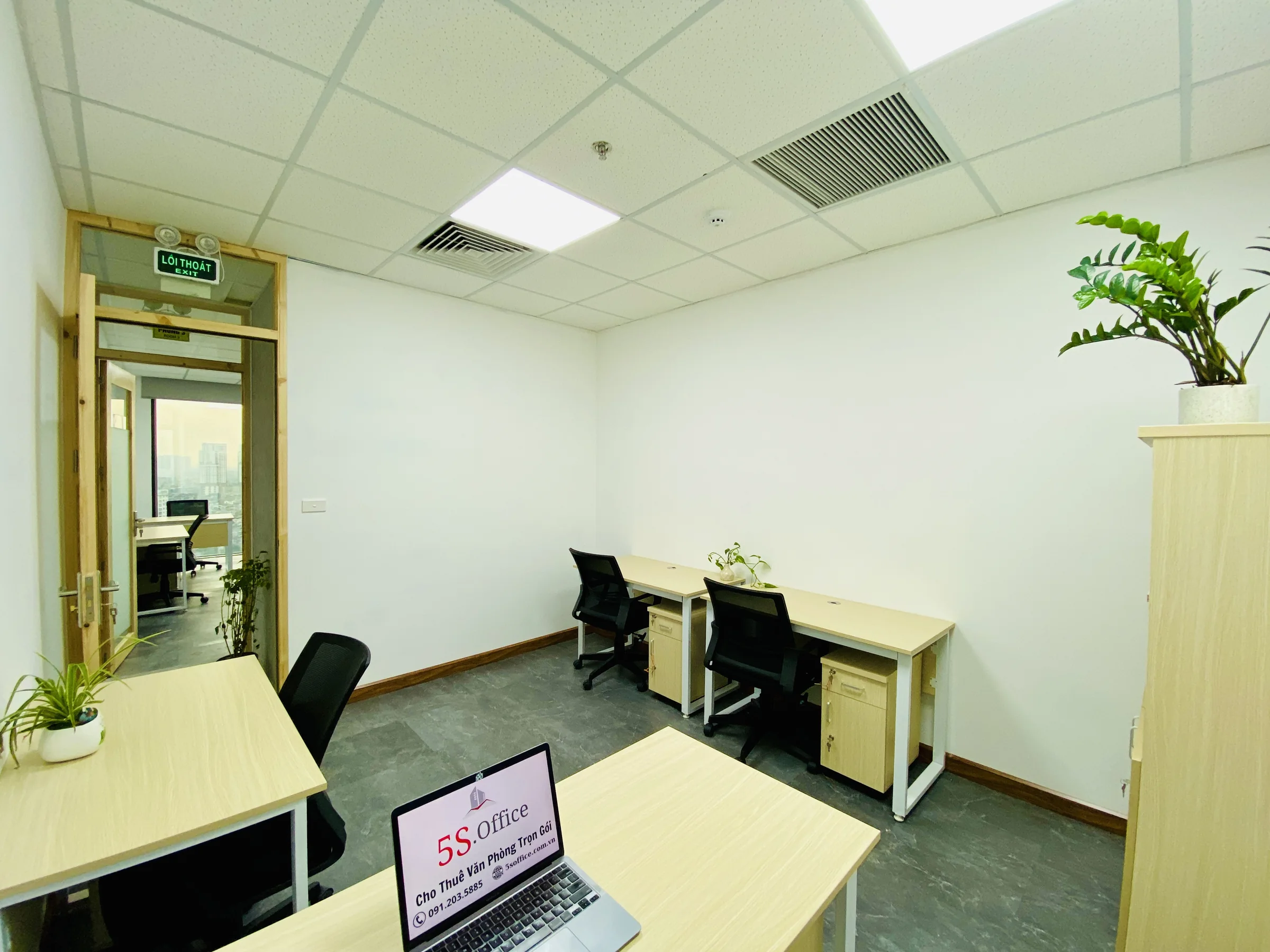 Khu vực trao đổi tại Vinaconex Diamond Tower, Hà Nội